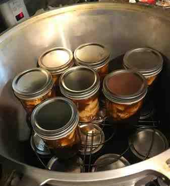 Pressure canning meat